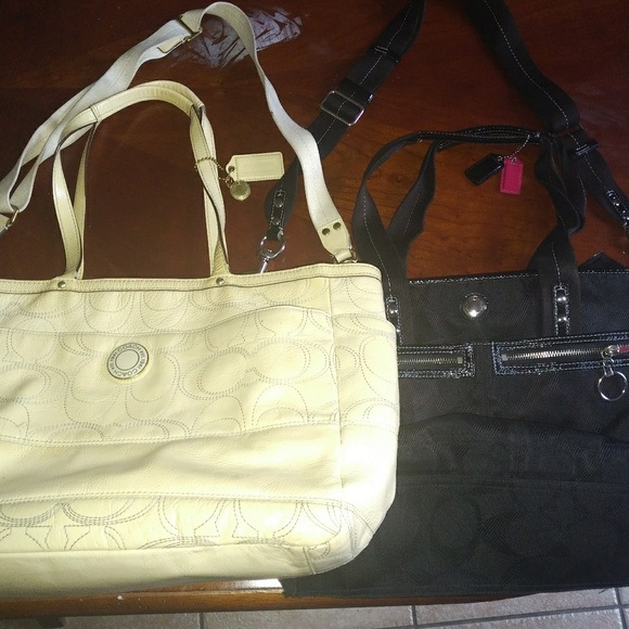 Two Coach Baby Bags - Picture 1 of 1